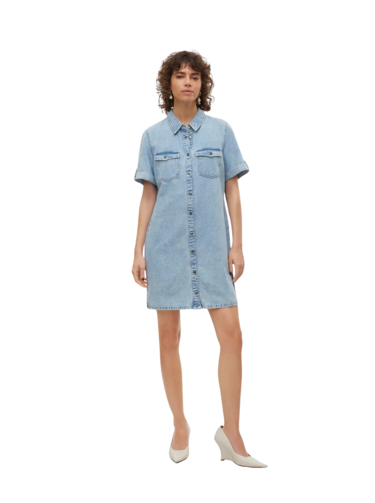 The Jennie Denim Dress by Vero Moda – Therapy Clothing & Co