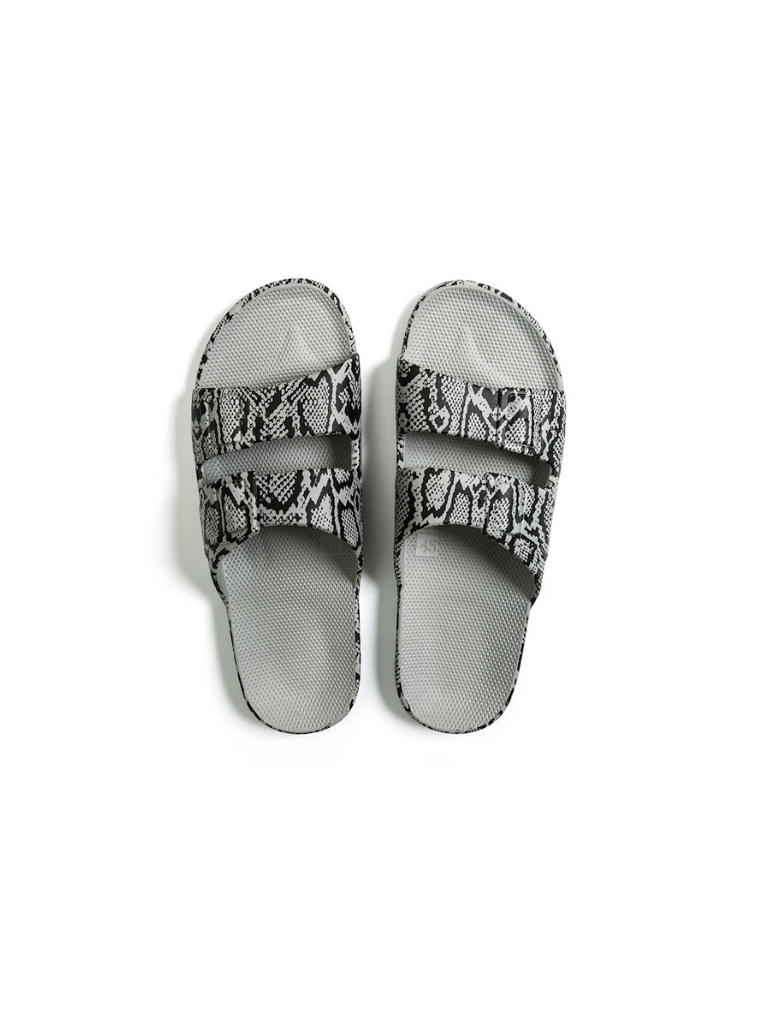 Cobra Grey Sandals By Freedom Moses – Therapy Clothing Co